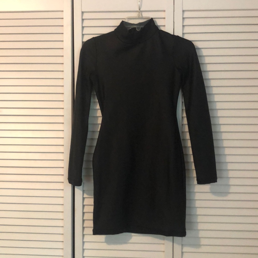 French Connection black mini dress sz 0
